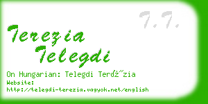 terezia telegdi business card